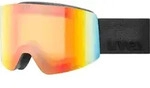 Uvex Provoqe black matt mirror rainbow one size