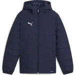Puma Teamadditions Hooded Padded Jacket Jr puma navy-puma silver (06) 116