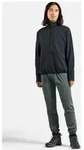 Odlo The Essentials Grid Fleece Half-zip Multisport Mid Layer black melange (60008) S