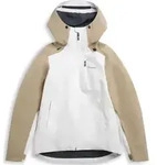 Bergans Oppdal Insulated Shell Jacket Women arctic white/sandstone (25746) XS