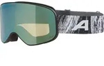 Alpina Slope Q-lite black matt mirror green (33) one size