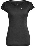 Salewa Puez Melange Dry'ton W Short Sleeve Tee black out melange (0936) 46