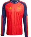 adidas Spain 26 Home Long Sleeve Jersey vivid red (ADYY) L