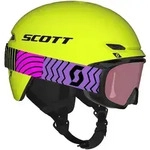 Scott Combo Hlmt Keeper 2+Goggle Jr Witty neon yellow (2658) S