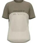 Scott Tee M's Vertic DRI SS cotton white/toast beige (8229) S