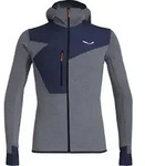 Salewa Puez 2 Dry'ton M Long Sleeve Hood Full Zip Tee navy blazer melange (3961)