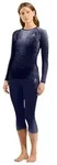 Odlo The POW Blackcomb Base Layer 3/4 Bottoms skipper blue (21119) XS