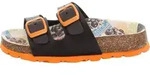 Superfit Fussbettpantoffel schwarz/orange (0080) 28