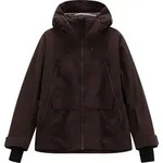 cmp - collective (of) moving people Woman Jacket FIX Hood wine (C514) L