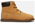 Timberland Kids Mid Lace UP With Zip Boot wheat 7.5