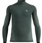 Odlo The Performance Warm Base Layer Half-zip urban chic (10877) L