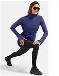Odlo The X-alp Half-zip Hooded Trail Running Mid Layer skipper blue (21119) S