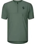 Scott Tee M's Vertic Zip SS tranquil green (8255) XL
