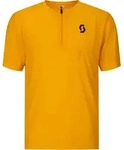Scott Tee M's Vertic Zip SS gleam orange (8236) M