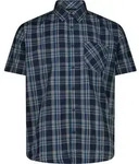 CMP MAN Shirt b. blue-vaniglia-petroleum (17ZV) 46