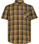 CMP MAN Shirt petroleum-curcuma-b. blue (14ZV) 46