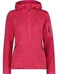 CMP Woman Fleece Fleece Jacket FIX Hood magenta-lighter (01CV) 34