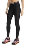 Under Armour Heatgear Legging black white (008) L