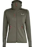 Salewa Agner Hybrid Polarlite/Durastretch W Full Zip Hoody faded green melange (5A56)