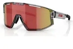 Bliz Fusion transparent dark grey brow w red multi (70052733)