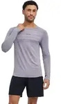 Falke Herren Training Langarmshirt grey-heather (3757) XS/S