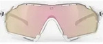 Rudy Project Cutline multilaser rose gold white gloss (bumpers included)