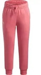 Under Armour Rival Fleece Joggers pink white (600) S