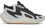 Under Armour GS JET '25 gray team orange (014) 4