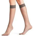 Falke Seidenglatt 15 DEN Damen Kniestr&uuml;mpfe iron (3274) 35-38