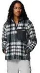 Columbia West Bend 1/4 Zip II black herringplaid (013) M