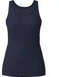 L&ouml;ffler Women Singlet Merino Light dark blue (495) 34
