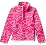 Columbia Helvetia II Printed Half Snap Fleece guava pink topoglitch, guava pink (656)