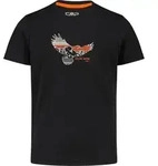 CMP KID T-shirt antracite-orange (20UV) 104