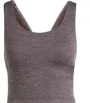 adidas All Me Medium Support Bra Tank aurora coffee mel. (AJ46) XS