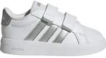 adidas Grand Court 3.0 Shoes Infants ftwr white-silver met.-silver met. (01F7) 26.5