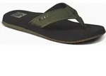 Reef The Layback/Mens Sandals/ black/olive 7
