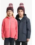 Jack Wolfskin Stripy Pompom Beanie K amaranth (I0116) S