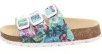 Superfit Fussbettpantoffel gr&Uuml;n/mehrfarbig (7530) 29