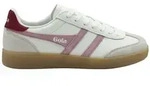 Gola Viper Leather Sneaker Women white/candy/deep red/gum (WI) 40