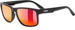 Uvex Poise black matt mirror red cat. 3 one size