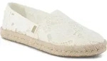Toms Alpargata Rope 2.0 egret floral crochet 42