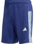 adidas Workout Essentials All-set 3-STRIPES Knit Shorts dark blue-white (043A)...