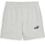 Puma Essentials Small No. 1 Logo 5'' High-waist Shorts TR light gray heather...