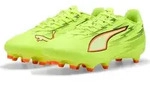 Puma Ultra 6 Play Fg/Ag yellow alert-puma black-glowing red-lime squeeze (01) 9.5