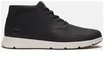 Timberland Mens Mid Lace UP Sneaker blk full grain 7