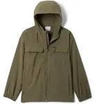 Columbia Skien Valley Hooded Long Sleeve Shirt stone green (397) M