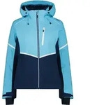 CMP Woman Ski Jacket FIX Hood topazio (L222) 34