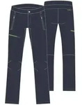CMP KID Long Pant antracite-deep mint (01UU) 104