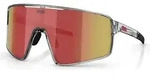 Bliz P001 transparent dark grey brown w red multi (70151842)