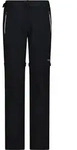 CMP Woman Zip OFF Pant antracite-pistacchio (11UV) 34
